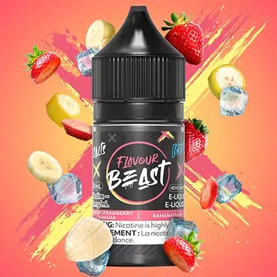 STR8 Up Strawberry Banana Iced Flavour Beast Salts 1 STR8 Up Strawberry Banana Iced Flavour Beast Salts