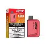 Wow Watermelon Ice RufPuf Ripper 6000 Disposable Vape