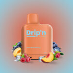 Peach Blue Razz Ice Pods Level X by Drip'n