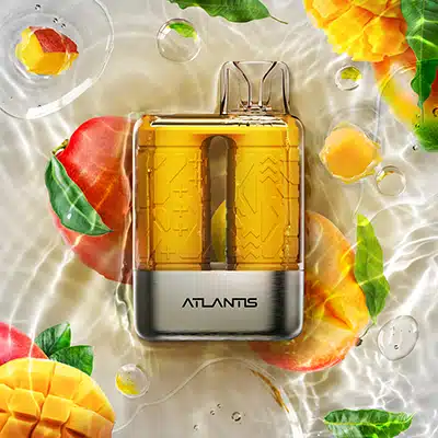 Summer Mango Iced Atlantis 8K by NVZN Concepts Disposable Vape 1 Summer Mango Iced Atlantis 8K by NVZN Concepts Disposable Vape