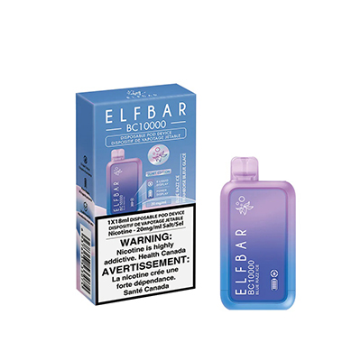 Blue Razz Ice Elf Bar BC10000 Disposable Vape 1 Blue Razz Ice Elf Bar BC10000 Disposable Vape