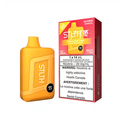 Pineapple Orange Cherry STLTH 8K Pro Disposable Vape 1 Pineapple Orange Cherry STLTH 8K Pro Disposable Vape