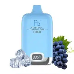 Grape Ice Fumot 12000 Puff RandM Digital Box Disposable Vape