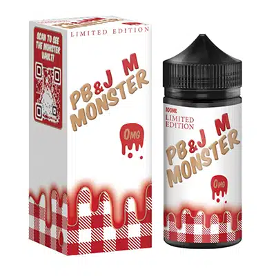 PB and JM Strawberry Monster Vape Labs 1 PB and JM Strawberry Monster Vape Labs