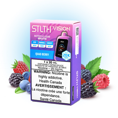Quad Berry STLTH Vision Disposable Vape 1 Quad Berry STLTH Vision Disposable Vape