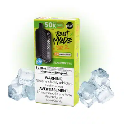 Slammin' STS Ice Flavour Beast Mode Max 2 50K Disposable Vape 1 Slammin' STS Ice Flavour Beast Mode Max 2 50K Disposable Vape