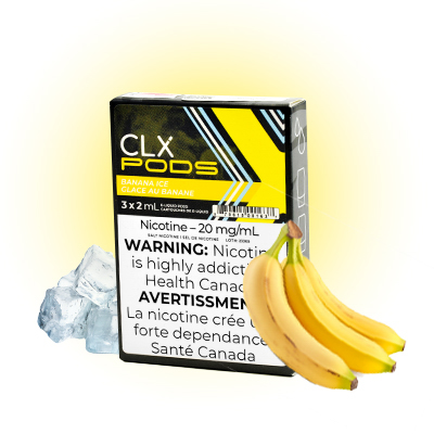 CLX Banana Ice Pods by Dvine 1 CLX Banana Ice Pods by Dvine