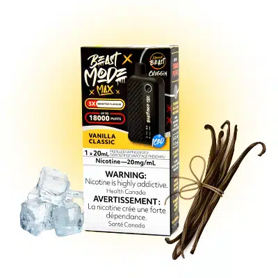 Chuggin Vanilla Classic Ice Flavour Beast Mode Max 18K Disposable Vape 1 Chuggin Vanilla Classic Ice Flavour Beast Mode Max 18K Disposable Vape