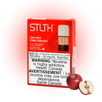 STLTH Crisp Apple Bold Pods by STLTH 1 STLTH Crisp Apple Bold Pods by STLTH
