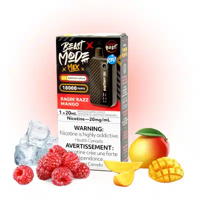 Ragin' Razz Mango Flavour Beast Mode Max 18K Disposable Vape 1 Ragin' Razz Mango Flavour Beast Mode Max 18K Disposable Vape