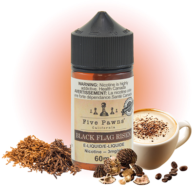 Black Flag Risen by Five Pawns Finest E-Liquid 1 Black Flag Risen by Five Pawns Finest E-Liquid