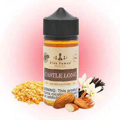 Castle Long by Five Pawns Finest E-Liquid 100ML 1 Castle Long by Five Pawns Finest E-Liquid 100ML