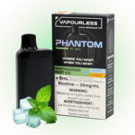 Wintergreen Ice Phantom Invisible Vapour 8ML 14K  Disposable By Envi