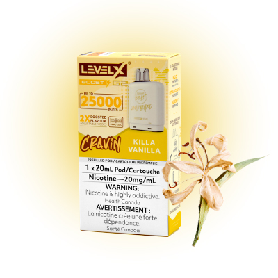 Killa Vanilla Pods Level X G2 by Flavour Beast Boost Unleashed 1 Killa Vanilla Pods Level X G2 by Flavour Beast Boost Unleashed