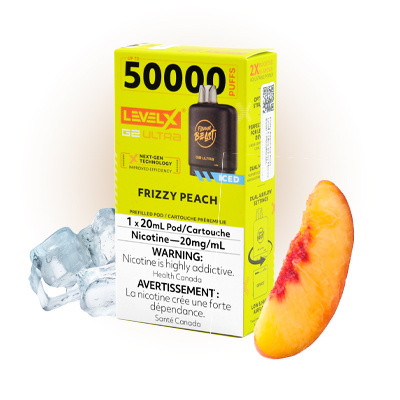 Frizzy Peach Ice Pods Level X G2 Ultra by Flavour Beast 1 Frizzy Peach Ice Pods Level X G2 Ultra by Flavour Beast