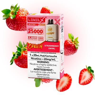 Strawberry Swirl Pods Level X G2 by Flavour Beast Boost Unleashed 1 Strawberry Swirl Pods Level X G2 by Flavour Beast Boost Unleashed
