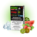 Watermelon Strawberry Kiwi Iced Pods Level X G2 by Flavour Beast Boost