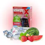 Tangy Strawberry Watermelon G Ice Kraze Mega X Disposable Vape
