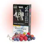 Trippin' Triple Berry Alpha Disposable Vape by Flavour Beast